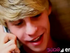 Emo gets his ass devoured hard by nerdy dude with glasses