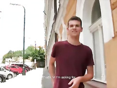 CZECH HUNTER 449 - Twink Agrees To Get His Ass Fucked Raw For A Good Sum Of Cash