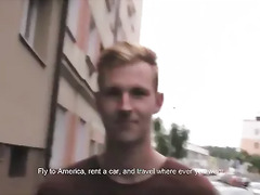 CZECH HUNTER 470 - Straight Handsome Guy Gets Barebacked For Cash