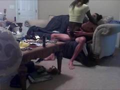 Tall Sexy White Boy Breeds Lil Black Tranny